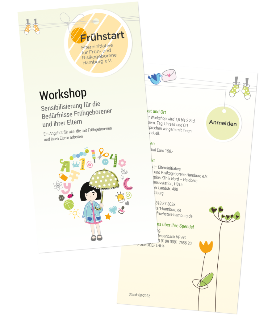 Informationen zum Kita-Workshop von Frühstart Hamburg e.V.